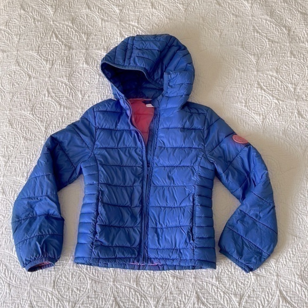 Gap Puffer Jacket Blue & Pink Size S (6/7)